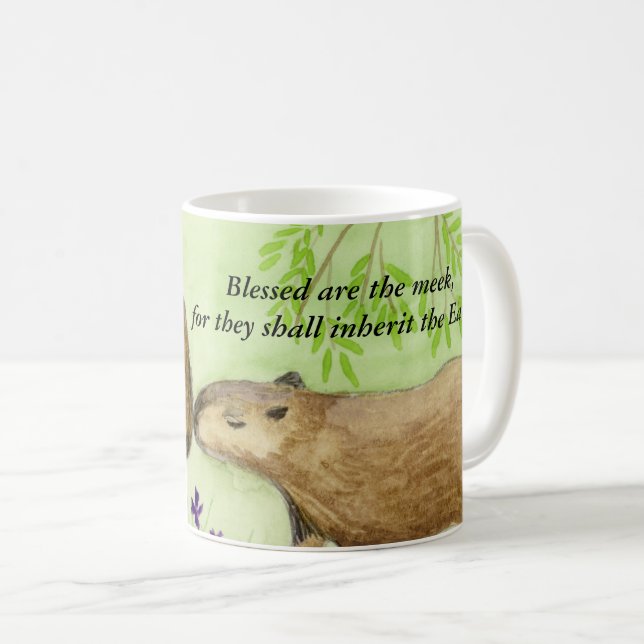 Caneca De Café Capybara Coffee Mug (Frente Esquerda)