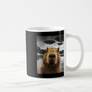 Caneca De Café Capybara Selfie Funny Xmas Animal Graphic Capybara