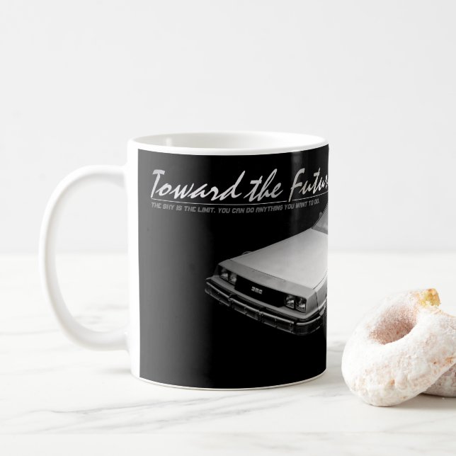 Caneca De Café Car：Classic Mug (Com Donut)