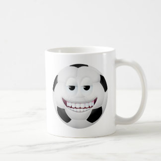 Caneca De Café Cara 2 da bola de futebol