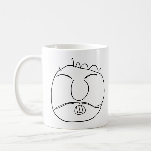 Caneca De Café Cara astuto (Esquerda)