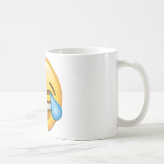 Caneca De Café Cara com os rasgos do emoji da alegria