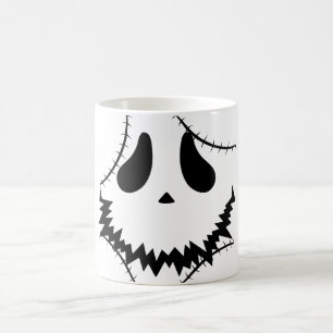 Caneca De Café Cara de abóbora-de-bico-de-lanterna
