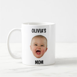 Caneca De Café Cara De Bebê Personalizada Muito Engraçado