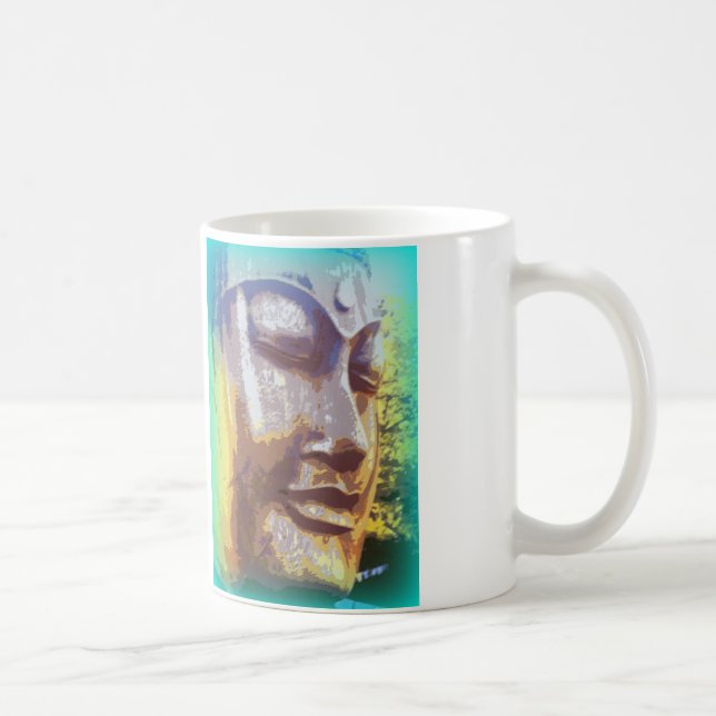 Caneca De Café cara de Buda (Direita)