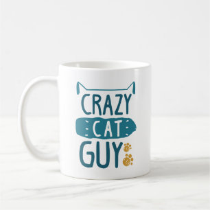 Caneca De Café Cara de Gato Louco
