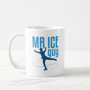 Caneca De Café Cara de gelo Skating Men Skater Skater