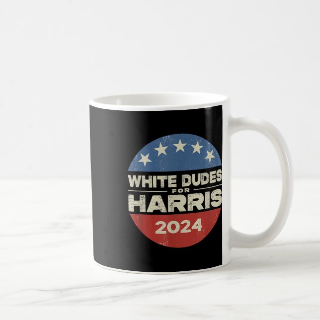 Caneca De Café Cara De Harris 2024 Kamala Harris Para Pres (Direita)