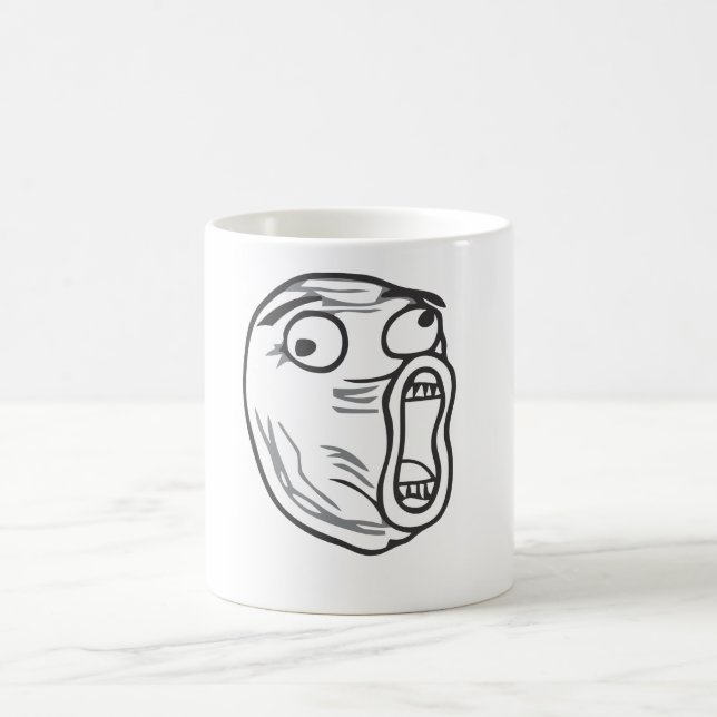 Caneca De Café Cara de LOL (Centro)