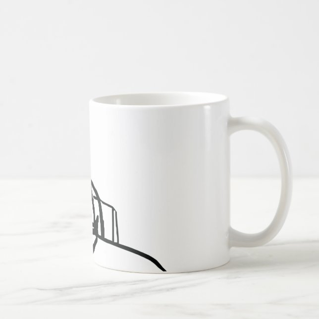 Caneca De Café Cara do cereal II (Direita)