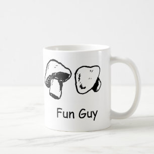 Caneca De Café Cara do divertimento, fungos