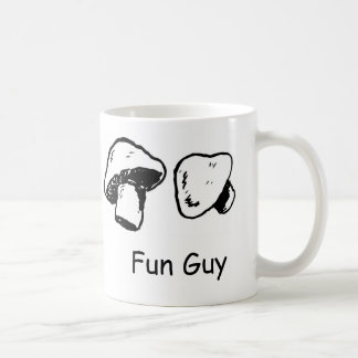 Caneca De Café Cara do divertimento, fungos