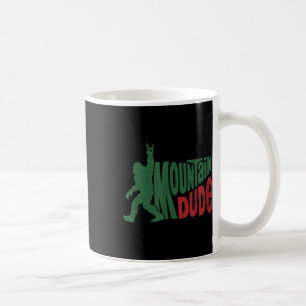 Caneca De Café Cara do Montanhista Divertido Bigfoot Sasquatch Ca