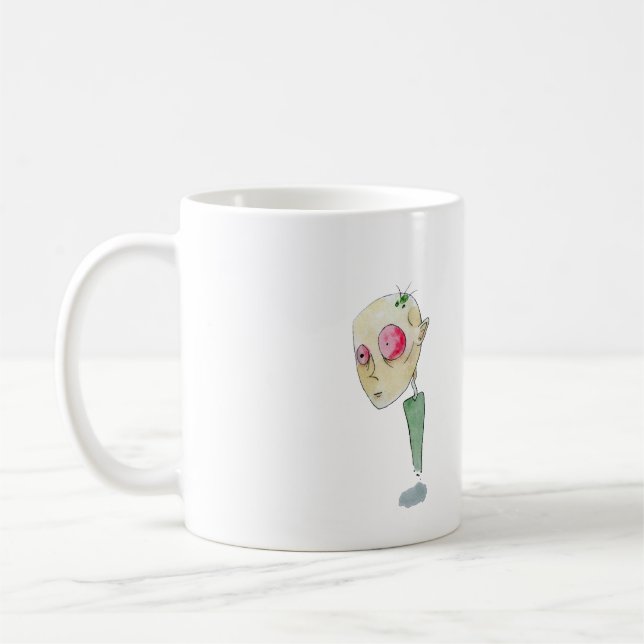 Caneca De Café Cara Goblin (Esquerda)