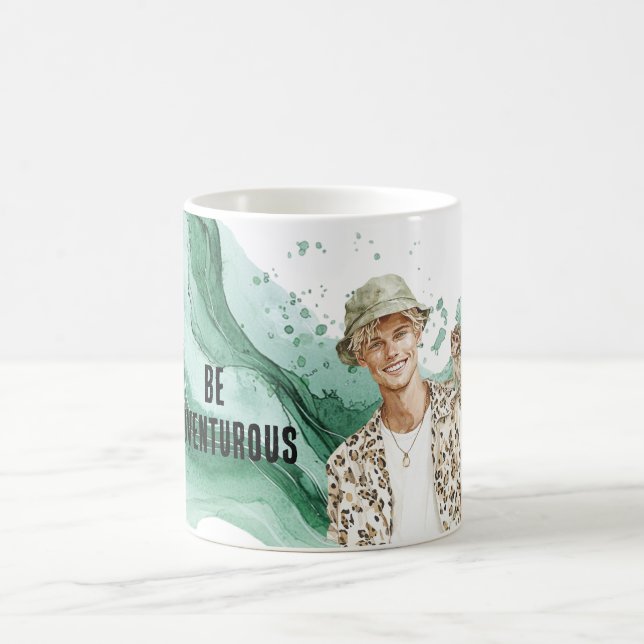 Caneca De Café Cara Loira com Macaco (Centro)
