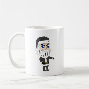 Caneca De Café cara ruim santa claus