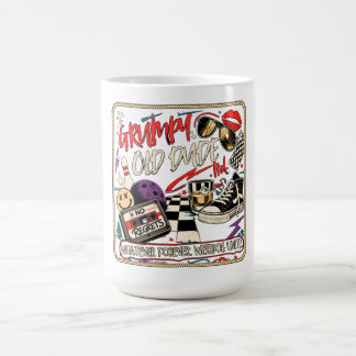 Caneca De Café Cara Velho Gen X Mal-Humorado