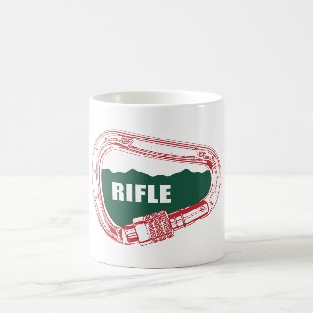 Caneca De Café Carabineiro de Subida de Rifle (Centro)