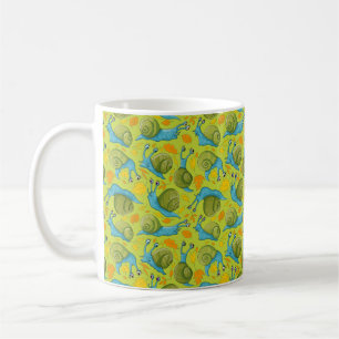 Caneca De Café Caracóis de outono
