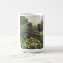 Caneca De Café Caracóis em um Jardim Rock (por H.A. Brendekilde)