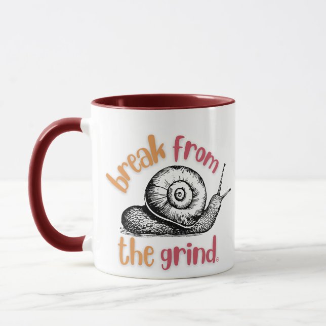 Caneca de Café Caracol (Esquerda)