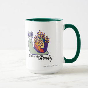 Caneca de Café Caracol do Jardim - Caneca de Chá D