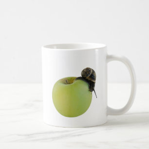 Caneca De Café Caracol e maçã