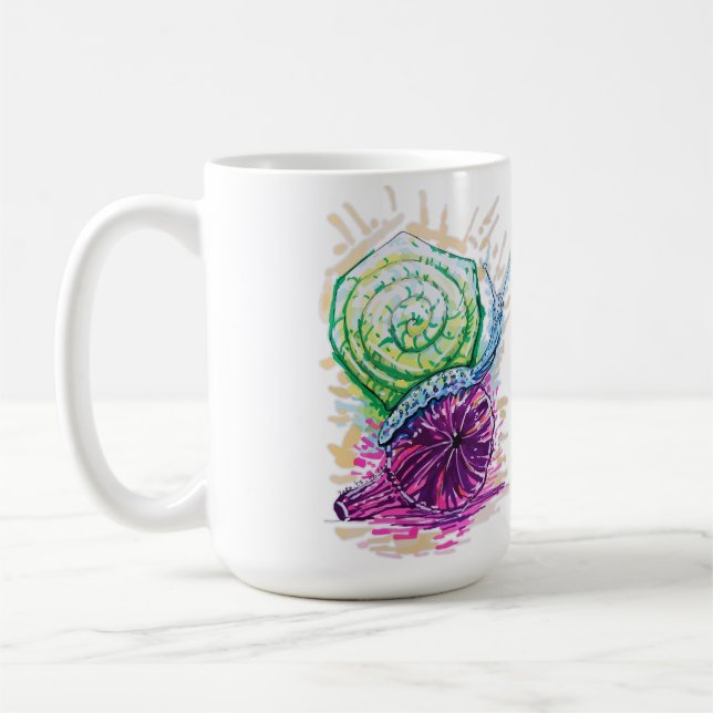 Caneca De Café Caracol na Fig (Esquerda)