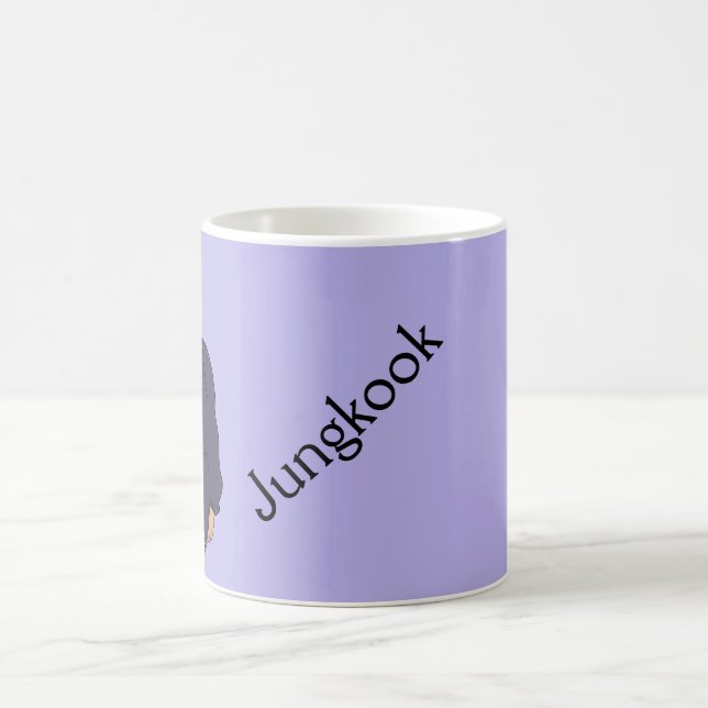 Caneca De Café "Caractere Jungkook" Mug (Centro)