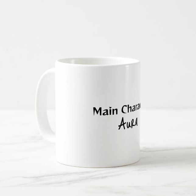 Caneca De Café Caractere principal Aura Mug (Frente Esquerda)