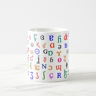 Caneca De Café Caracteres IPA