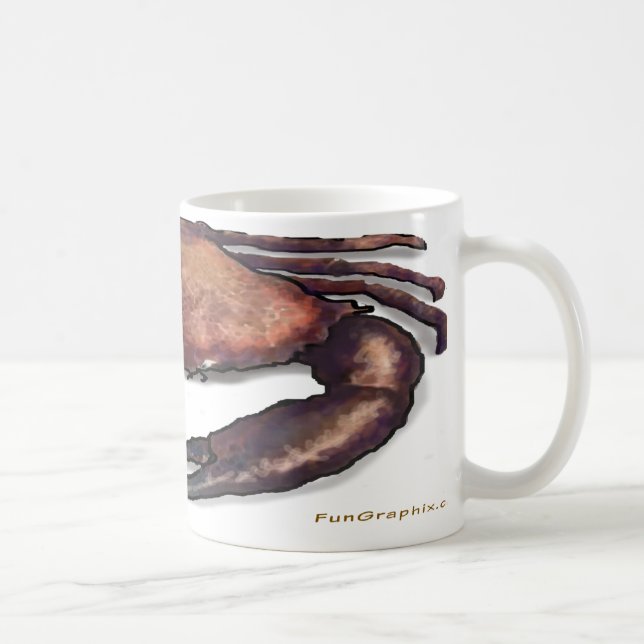 Caneca De Café Caranguejo (Direita)