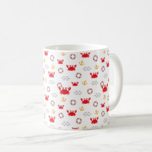 Caneca De Café Caranguejo com Lifebuoy