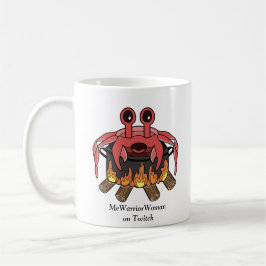 Caneca De Café Caranguejo em Pote, MmeWarriorWoman no Twitch
