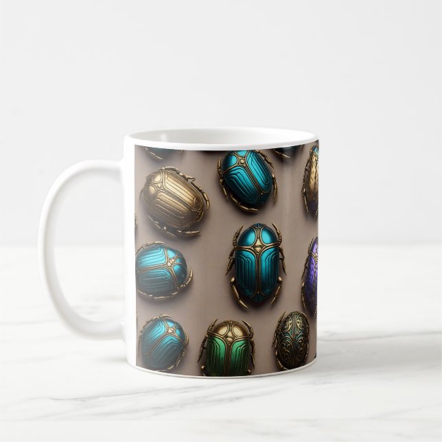 Caneca De Café Caranguejos Coloridos Egípcios (Esquerda)