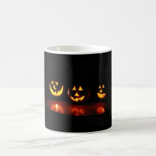 Caneca De Café caras de halloween