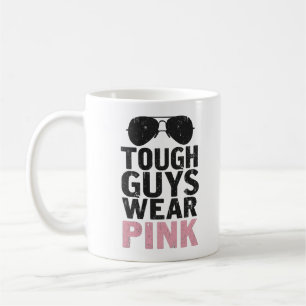 Caneca De Café Caras Duras Vestem Pink Funny Colorido Pink