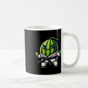 Caneca De Café Carate Watermelon Master Cute Fighter