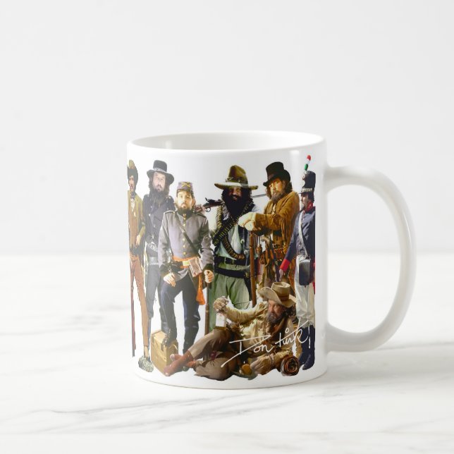 Caneca De Café Caráteres ocidentais velhos (Direita)