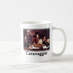 Caneca De Café Caravaggio - ceia em Emmaus