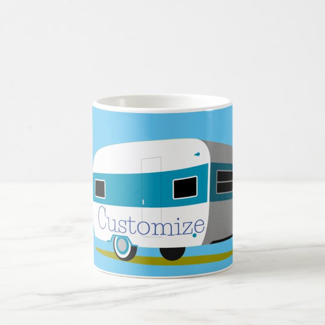Caneca De Café Caravana Camper RV Thunder_Cove (Centro)