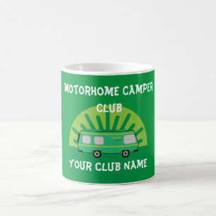 Caneca De Café Caravana E Motorhome Clusters Café Mug Chaveiro Do