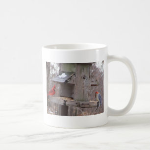 Caneca De Café Cardeal de Woodpecker&Male
