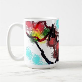Caneca De Café Cardeal norte no outono