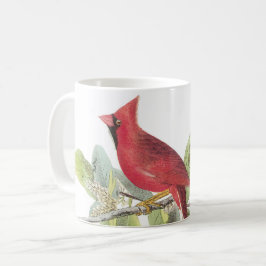 Caneca De Café Cardeal norte por Audubon Coffee Mug