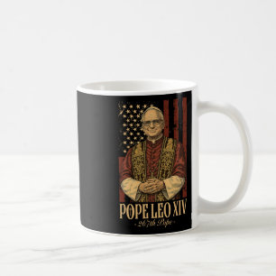Caneca De Café Cardeal Robert Prevost Papa Leo Xiv