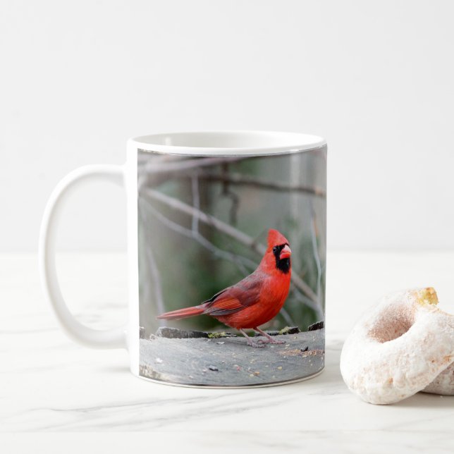 Caneca De Café Cardinal (Com Donut)