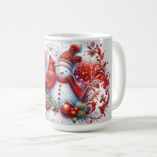 Caneca De Café Cardinal Vermelho