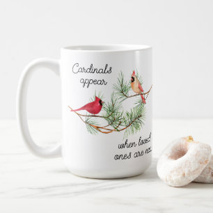 Caneca De Café Cardinhos aparecem quando pessoas amadas estão per