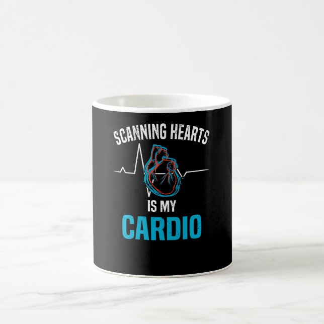 Caneca De Café Cardiologia Cardiologista Cardiologista Batimento  (Centro)
